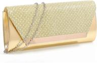 💼 elegant silver clutch evening handbags for women with wallets logo