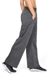 img 3 attached to 👖 Comfort and Style Combined: Explore Under Armour Women's Armour Fleece Open Pants