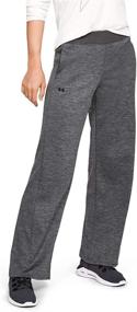 img 4 attached to 👖 Comfort and Style Combined: Explore Under Armour Women's Armour Fleece Open Pants