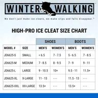 winter walking high pro meduim logo