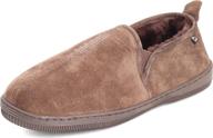 lamo romeo slip suede chestnut: stylish men's loafers & slip-ons logo