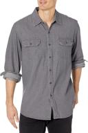 👕 men's classic chambray clothing and shirts - wrangler authentics sleeve logo