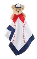 bearington baby lil' slugger snuggler, плюшевый медвежонок-плед с основным пледом, любимый 15 дюймов логотип