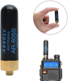 img 3 attached to 📡 AR-805S SMA-Female Dual Band High Gain Long Range Antenna for Baofeng BF-888S, UV-5R, UV-82, GT-3, UV-9R Plus, UV-XR, UV-S9 Series 2 Way Radio - Mini Short Walkie Talkie Antenna with Improved SEO