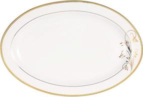 img 1 attached to Lorren Home Trends 57-Piece Dinnerware Set