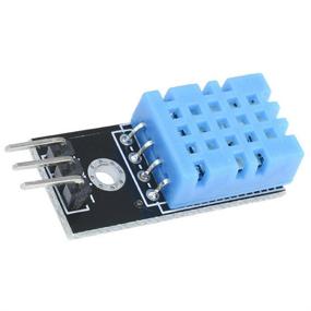 img 2 attached to 🌡️ HiLetgo 5pcs DHT11 Digital Temperature Humidity Sensor Module, 3.3V-5V, 20%-95% Humidity Measure Range, 0-50℃ Temperature Measure Range, with Dupont Wires