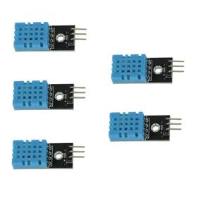 img 3 attached to 🌡️ HiLetgo 5pcs DHT11 Digital Temperature Humidity Sensor Module, 3.3V-5V, 20%-95% Humidity Measure Range, 0-50℃ Temperature Measure Range, with Dupont Wires