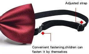 img 1 attached to Fter Adjustable Holiday Toddler Bowties