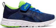 👟 asics unisex child gel quantum sneaker for little girls - athletic shoes logo