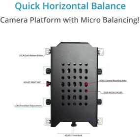 img 3 attached to 📷 FLYCAM HD-3000 Handheld Stabilizer with Arm Support Brace - 60cm/24” Micro Balancing for DSLR Video Cameras up to 3.5kg/8lbs - Includes FREE Table Clamp & Unico Quick Release (FLCM-HD-3-AB-QT)