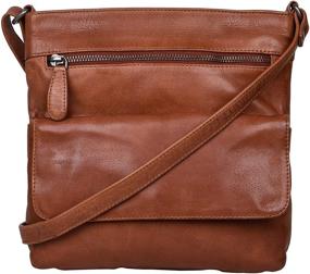 img 4 attached to Antonio Valeria Premium Leather Crossbody Women's Handbags & Wallets for Crossbody Bags