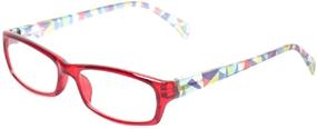 img 2 attached to 👓 Fashion Ladies Readers: 5 Pairs of Reading Glasses with Trendy Patterns & Spring Hinge for Women