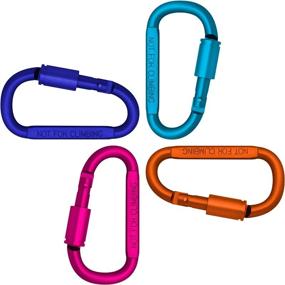 img 4 attached to ABCOOL Screwgate Keychain Clips Carabiner