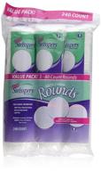 🔵 swisspers cotton rounds (3 pack) - 80 count - 100% cotton - enhanced seo logo
