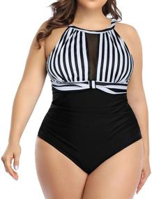 img 3 attached to 👙 Aqua Eve Bathing Swimsuit Swimwear Women's Clothing Swimsuits & Covers Ups