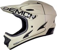 superior protection: demon podium full face bike helmet for unmatched safety logo