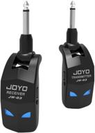 🎸 joyo jw-03 2.4ghz беспроводная гитарная система - 4-канальный передатчик-приемник с аккумулятором на основе лития для электрогитары, бас-гитары и аудиоинструментов. логотип