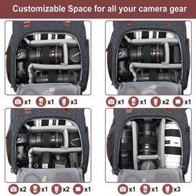 img 3 attached to Professional Photographers Anti Theft Waterproof Compartment