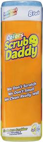 img 4 attached to Scrub Daddy Sponge Set - Scratch-Free Scrubbers for Dishes and Home - 8ct