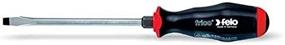 img 1 attached to 🔧 Felo 0715732360 Pro-Grade 3/8-Inch x 7-Inch Slotted Screwdriver with Hex Bolster, 550 Series