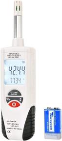 img 4 attached to 🌡️ HTI-Xintai Hygro-Thermometer Psychrometer: Handheld Digital Humidity Temperature Meter with Dual Display Temperature & Humidity