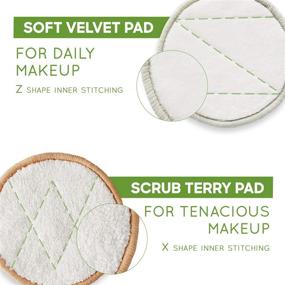 img 2 attached to 🌿 Bambaw Bamboo Cotton Pads with Laundry and Storage Bags - Pack of 22 Rounds