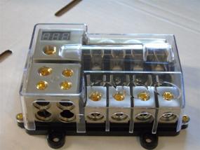 img 3 attached to Powerful TEP 1-in-4 Out AGU Fused Eye Candy Power Distribution Blocks for Car, Truck, Offroad