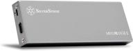 💻 silverstone technology sst-ms10c m.2 sata ssd экран - интерфейс высокой скоростью 10 гб/с usb 3.1 gen 2 с кабелем type c логотип