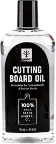 img 4 attached to Premium Canadian-Made Food Grade Mineral Oil: Ideal for Cutting Boards and Butcher Blocks (15 Oz, USP Food Grade)