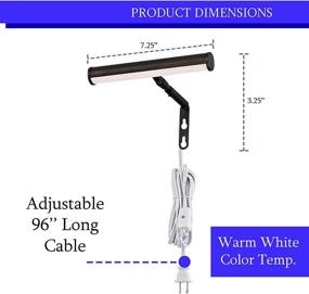 img 1 attached to 🔆 Ciata Inch Picture Light: Enhancing Your Space with Quality Lighting for Both Ceilings and Fans