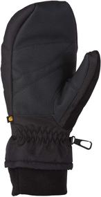 img 1 attached to Водонепроницаемые утепленные черные мужские рукавицы Carhartt: неотъемлемые аксессуары для перчаток и варежек.