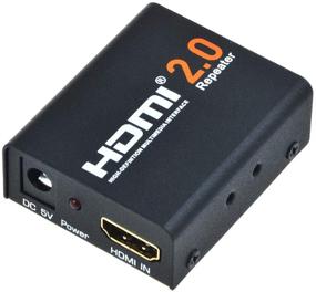 img 4 attached to HDMI Booster 2.0: Enhance HDMI Signal with Flashmen 4K2K 1080P 3D Amplifier - 18Gbps Bandwidth, HDCP 2.2, Up to 60m/200ft Transmission Distance