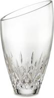 🔹 enhanced waterford lismore essence 9-inch angular crystal vase logo