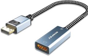 img 4 attached to 🔌 Benfei Gold-Plated DisplayPort to HDMI Adapter: 4K Support, Male to Female, Compatible with Lenovo Dell HP & More