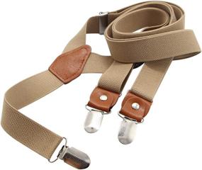 img 2 attached to 👔 JAIFEI Casual Men's Accessories: Stylish Suspenders with Pre-Tied Bowtie Combo