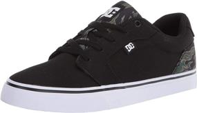 img 4 attached to DC Men's Anvil Skate Black Shoes: Unleash Your Athleticism!