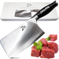 🔪 zelite infinity кличко нож 7 дюймов - немецкая высокоуглеродистая нержавеющая сталь - очень острый и супер комфортный: серия comfort-pro логотип