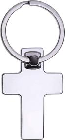 img 3 attached to 🔑 Metal Cross Keyring: Embrace God's Faithfulness