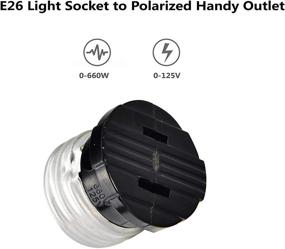 img 2 attached to 🔌 Aiwode Socket Converter with Polarized Plug Installation