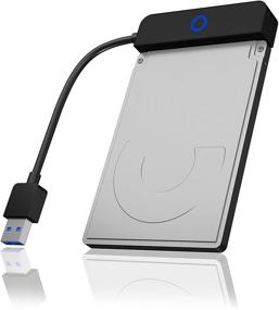 img 4 attached to 💻 Icy Box USB 3.0 to SSD/Hard Drive Adapter: High-Speed Data Transfer (5 Gbit/s), Blue LED Indicator, Windows and MacOS Compatible