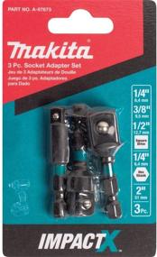 img 2 attached to Увеличьте свое воздействие с набором адаптеров головок Makita A-97673 Impactx 3 шт. 2″