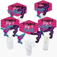 tumble flip twirl центральный элемент для гимнастики логотип