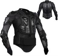 motorcycle armor protective jacket motocross logo