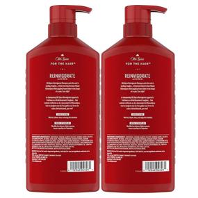 img 3 attached to 🌿 Refresh and Revitalize with Old Spice Reinvigorate Shampoo for Men: Tea Tree Oil, 21.9 Oz Twin Pack