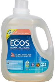 img 2 attached to Environmentally Conscious Earth Friendly Products Ecos Liquid Laundry Detergent - Magnolia and Lilies - 210 Ounce