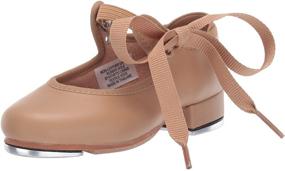 img 4 attached to Stylish and Supportive: Bloch Tyette Patent Medium Toddler Girls' Shoes and Athletic Gear