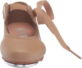 img 3 attached to Stylish and Supportive: Bloch Tyette Patent Medium Toddler Girls' Shoes and Athletic Gear