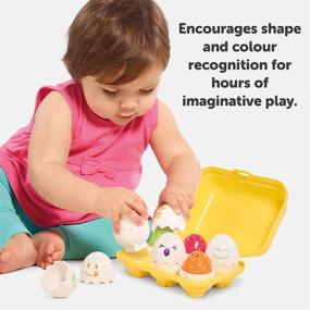 img 3 attached to 🥚 TOMY Toomies Hide & Squeak Eggs - Easter Egg Toddler Toys for Matching & Sorting Learning - Top Toy for Easter Baskets