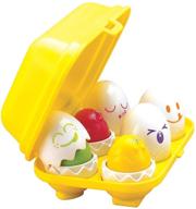 🥚 tomy toomies hide & squeak eggs - easter egg toddler toys for matching & sorting learning - top toy for easter baskets logo