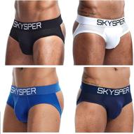 skysper men's breathable mesh cotton jockstraps - athletic supporters and underwear for men логотип